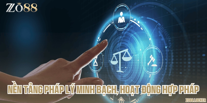 Nền tảng pháp lý minh bạch, hoạt động hợp pháp